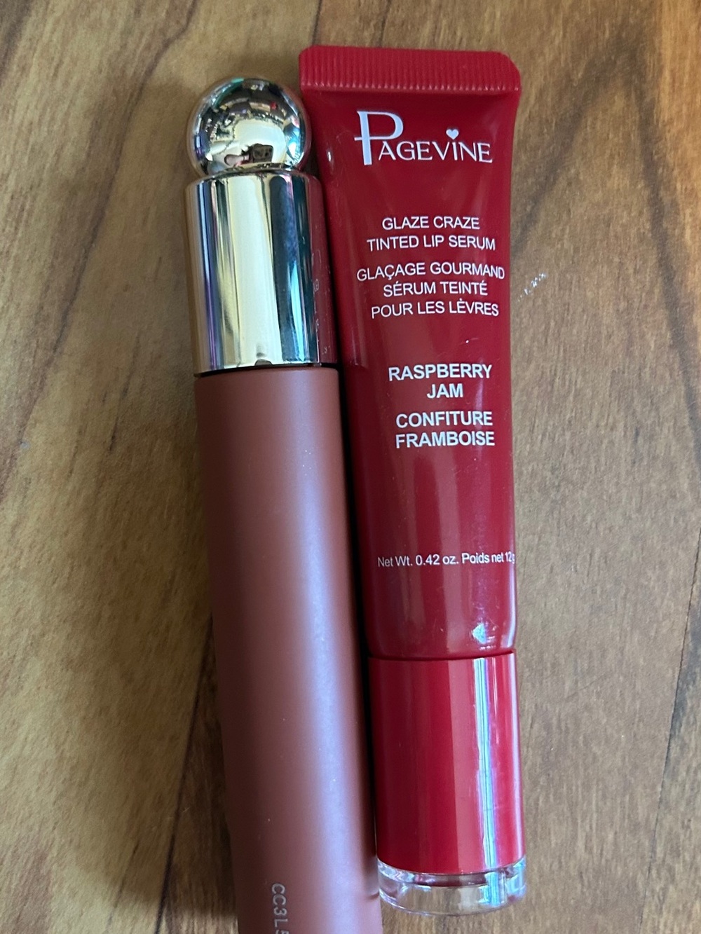 Raspberry Jam Tinted Lip Serum - Red lip balm